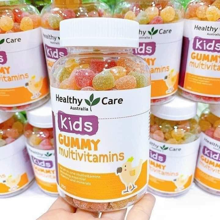 Vitamin tổng hợp cho trẻ Úc Healthy Care Kids Gummy Multivitamin bổ sung dinh dưỡng giúp tăng sức đề kháng, ăn ngon, ngủ ngon - Massel Official