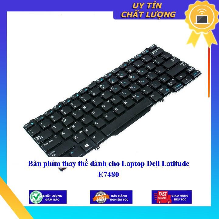 Bàn phím dùng cho Laptop Dell Latitude E7480 - Hàng Nhập Khẩu New Seal