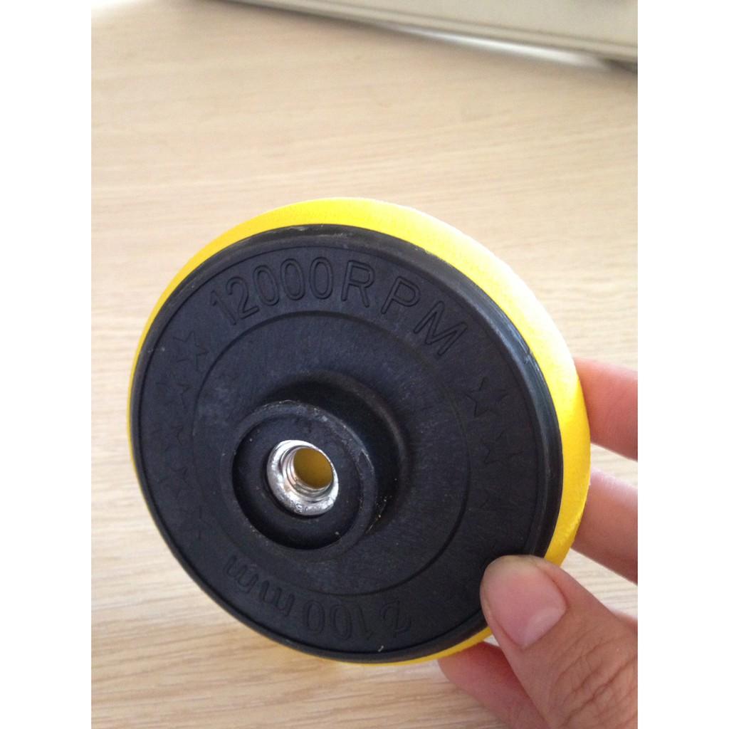 Đế Chà Nhám Tròn 100mm + 05 Nhám Tròn 100mm
