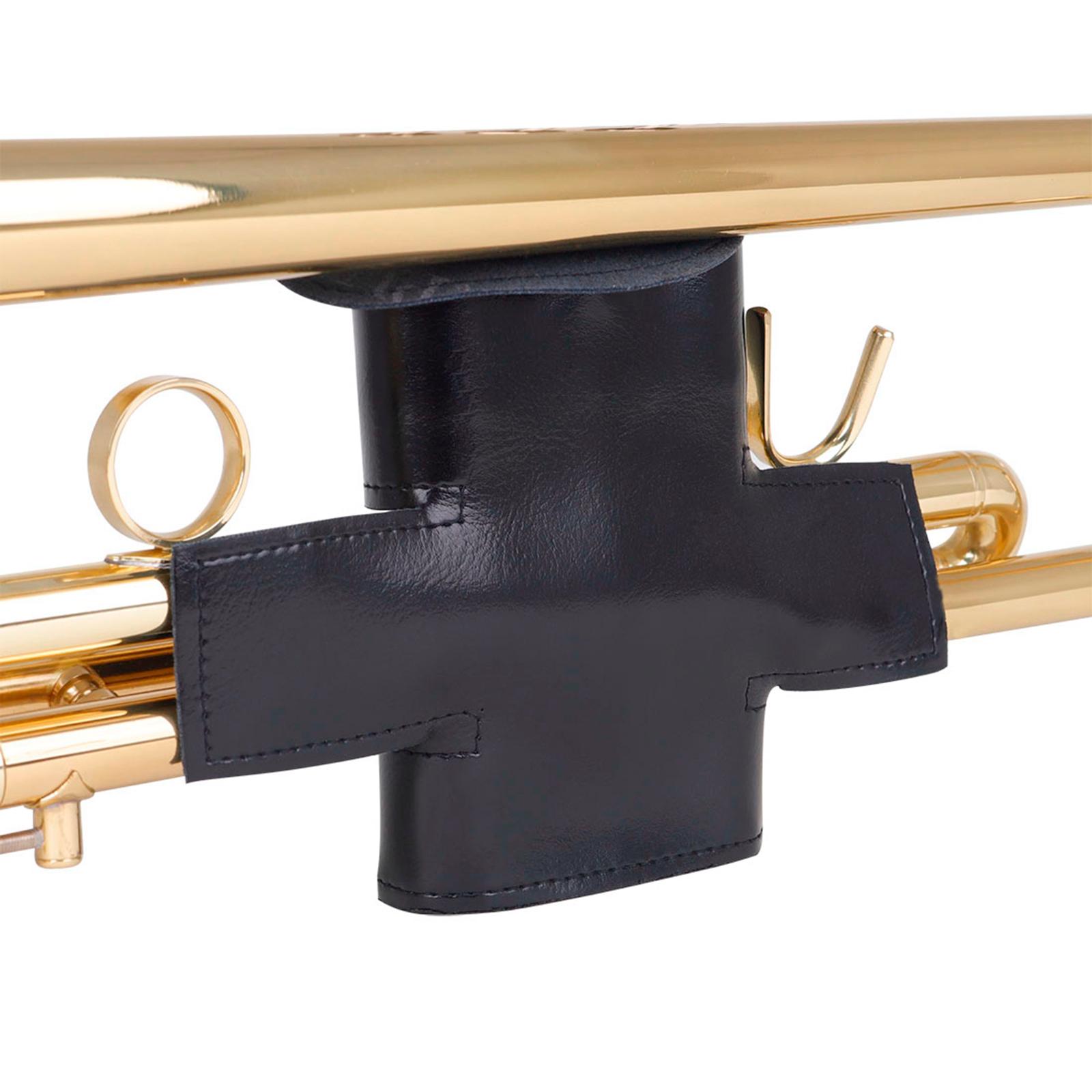 Durable Trumpet Valve Guard Trumpet Protect Cover Pro Trumpet Parts Black
