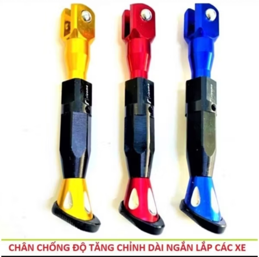 1 CÁI CHÂN CHỐNG TĂNG CHỈNH DÀI NGẮN TRANG TRÍ LẮP XE MÁY CỰC ĐẸP MẪU MỚI CHẤT LƯỢNG