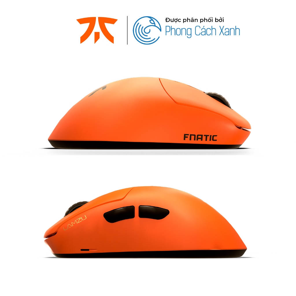 Chuột không dây siêu nhẹ Fnatic x Lamzu Thorn 4K Special Edition - Hỗ trợ tối đa 8KHz - Hàng Chính Hãng