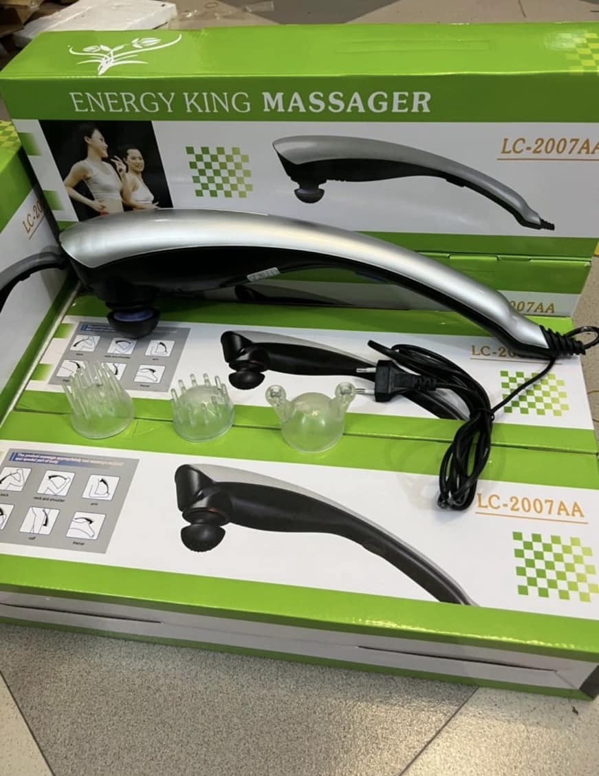 Máy massage cầm tay 3 đầu LC-2007AA BH 12 THÁNG - HÀNG CHÍNH HÃNG