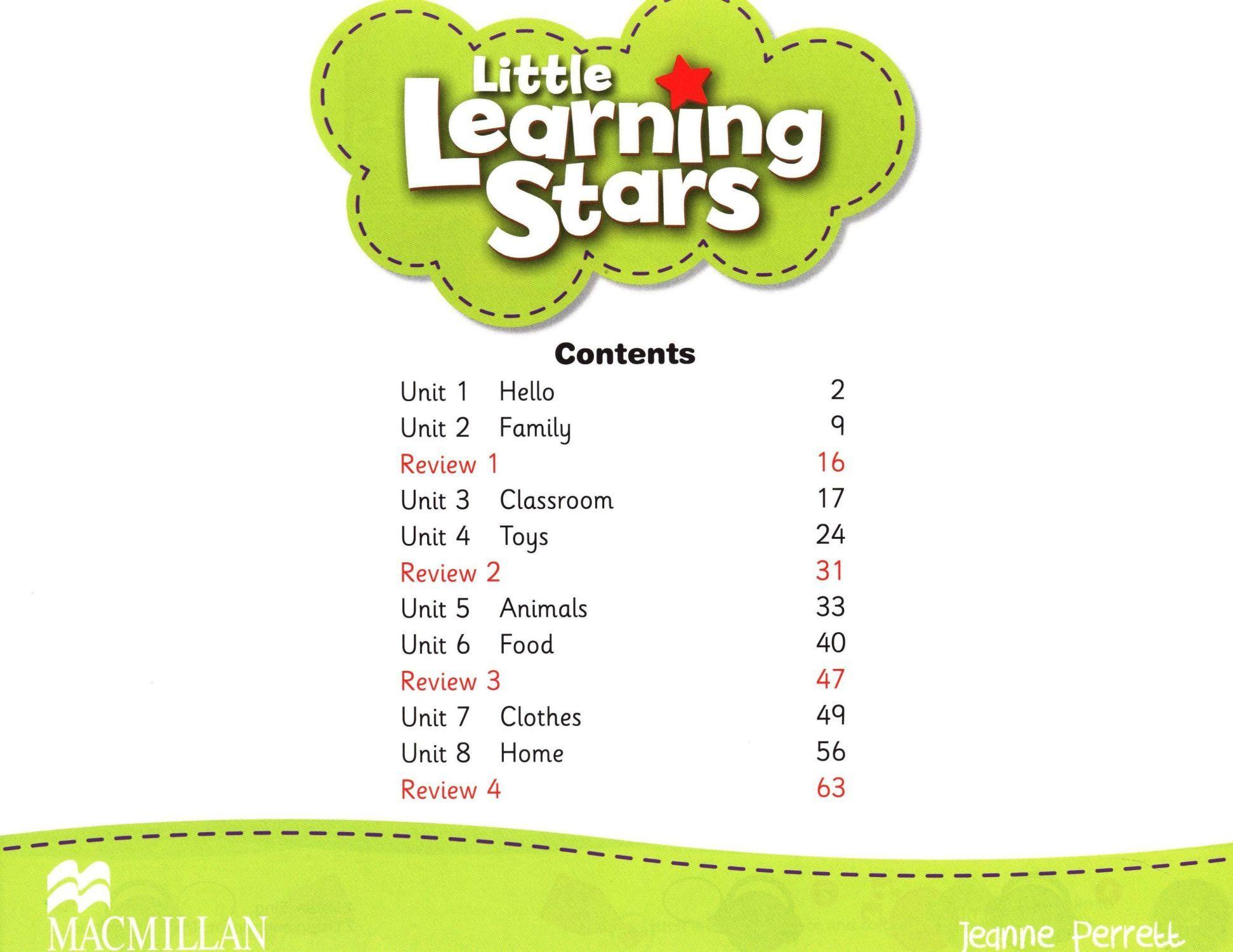 Little Learning Stars Pupil's and Activity Book Combined