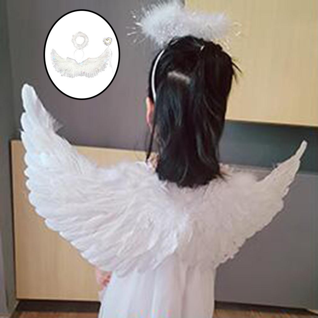 Angel Costume  with Straps Halloween  65x35cm
