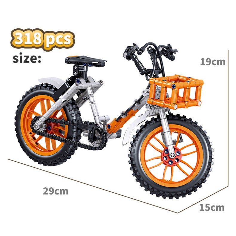 Đồ Chơi Mô Hình Lắp Ráp Xe Đạp Leo Núi Thể Thao,Mô Hình Lắp Ráp Tự Làm Cho Bé Trai-318chi tiết