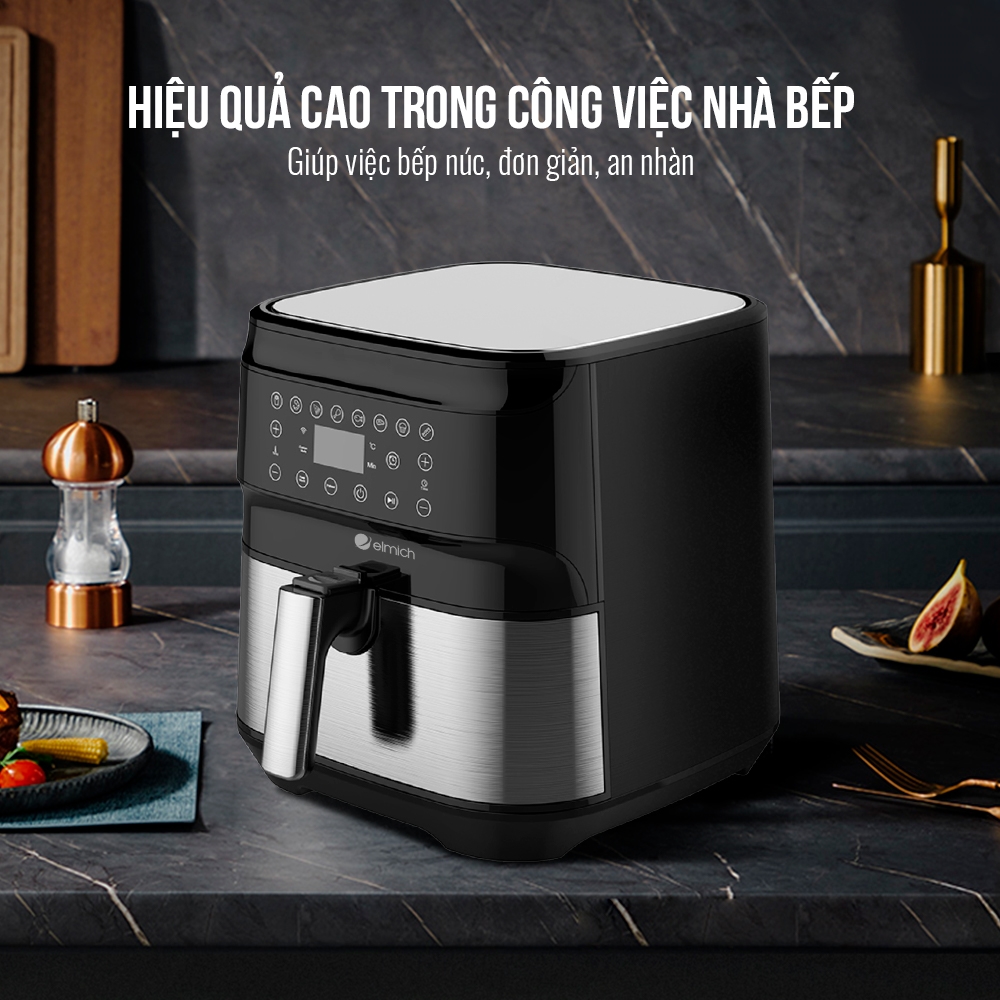 Nồi chiên không dầu Elmich AFE-3949 - Hàng Chính Hãng