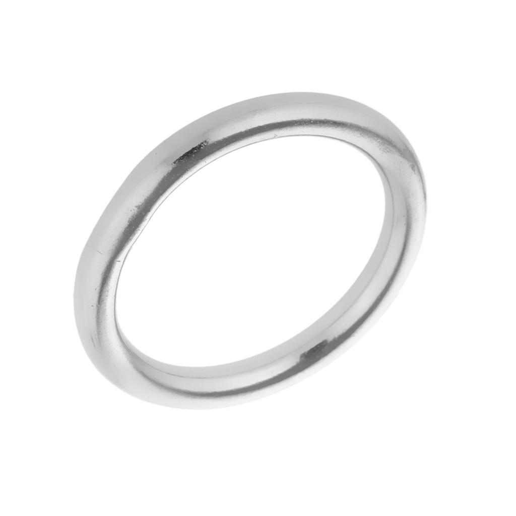 2X Stainless Steel O Circle Craft Heavy Duty Boat 6 * 50mm