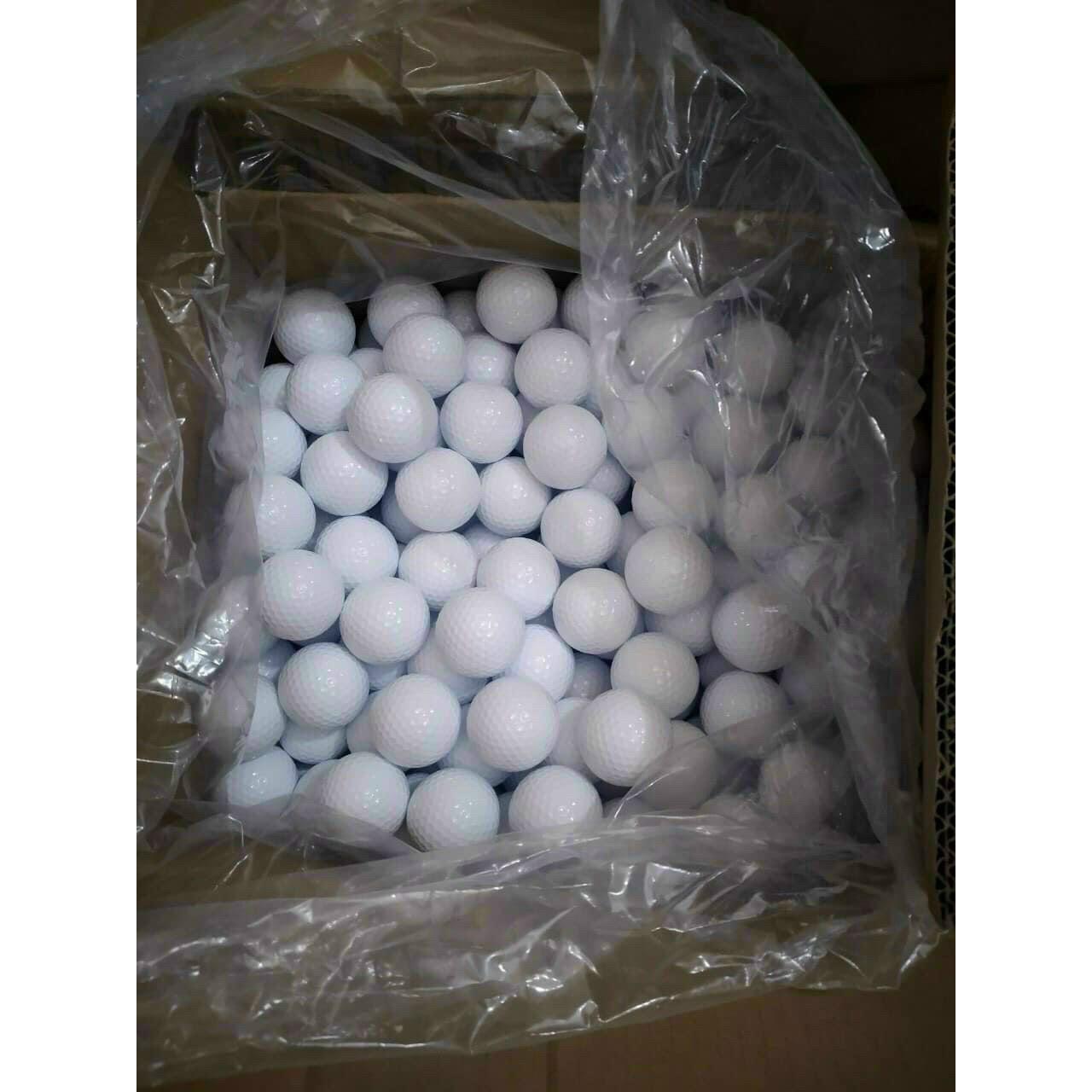 Bóng golf nổi 2 lớp cao su ngoài trời tập chơi túi 10 quả shop GOLF PRO BL007