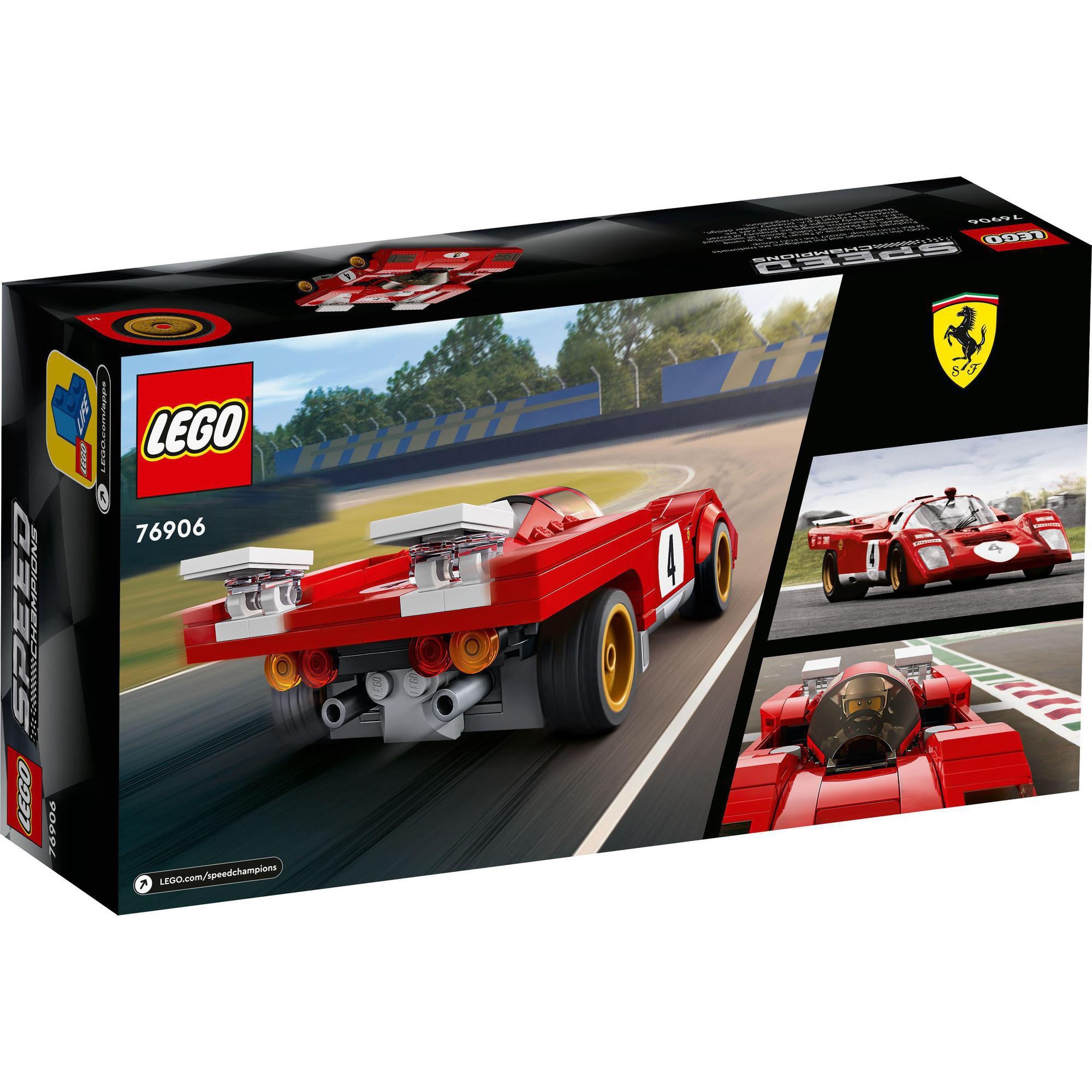 LEGO Speed Champions 76906 Siêu Xe 1970 Ferrari 512 M (291 chi tiết)