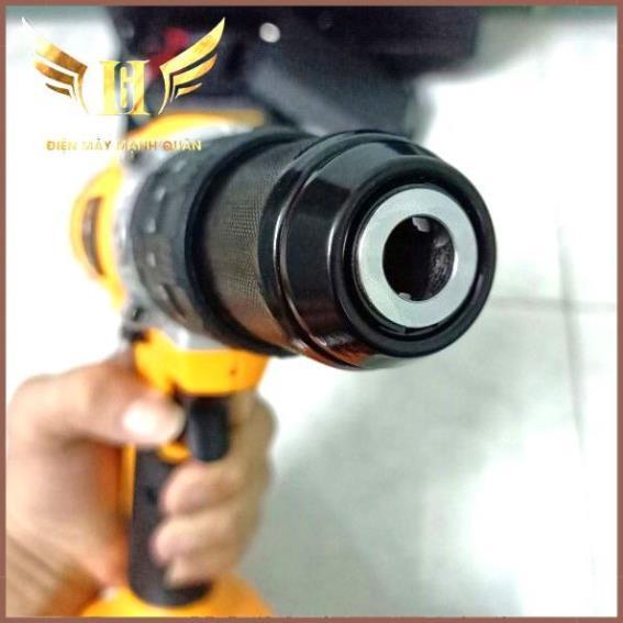 Máy Khoan Pin DeWaLT 118V, Máy Bắn Vít Động Cơ Không Chổi Than, 3 Chức Năng Có Búa, Tặng Bộ Phụ Kiện Như Hình