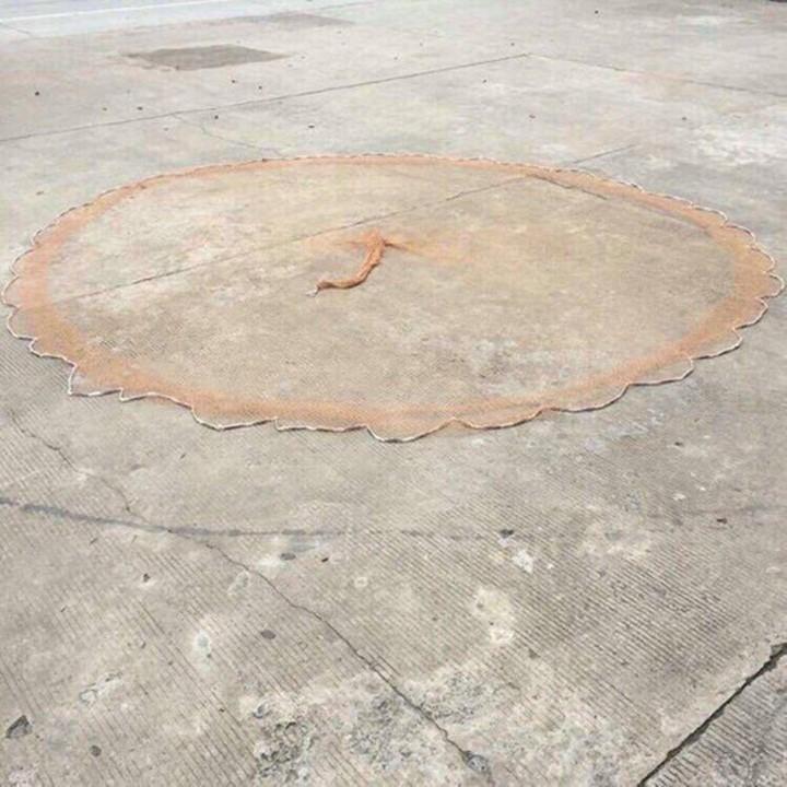 Chài dù bắt cá cao cấp bung 8m nặng 4.7kg