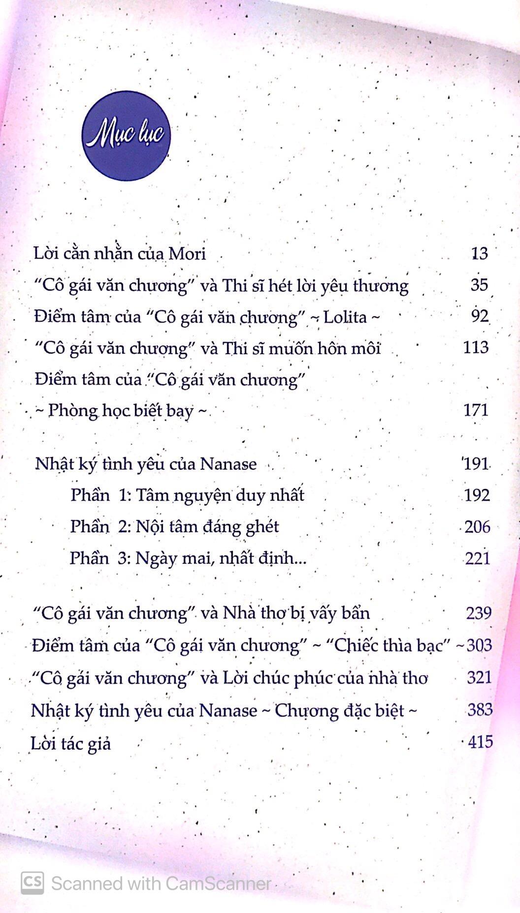Sách Cô Gái Văn Chương Và Tuyển Tập Tình Yêu 2