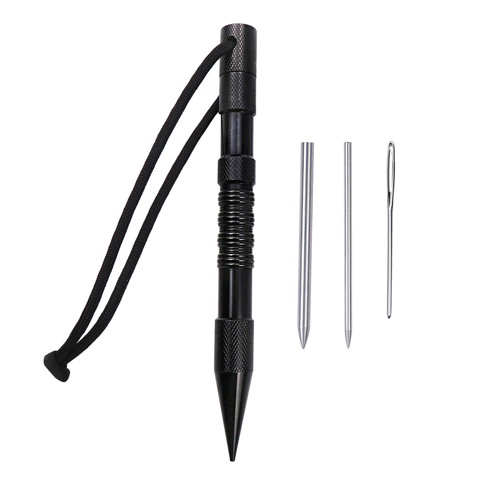 Lacing Stainless Steel Tool Set Fid Lacing Stitching 4Pcs
