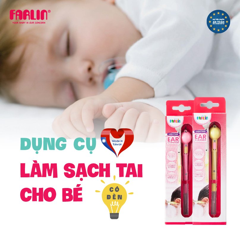 Dụng Cụ Lấy Ráy Tai Farlin Có Đèn BF-114-1 (Giao Màu Ngẫu Nhiên)