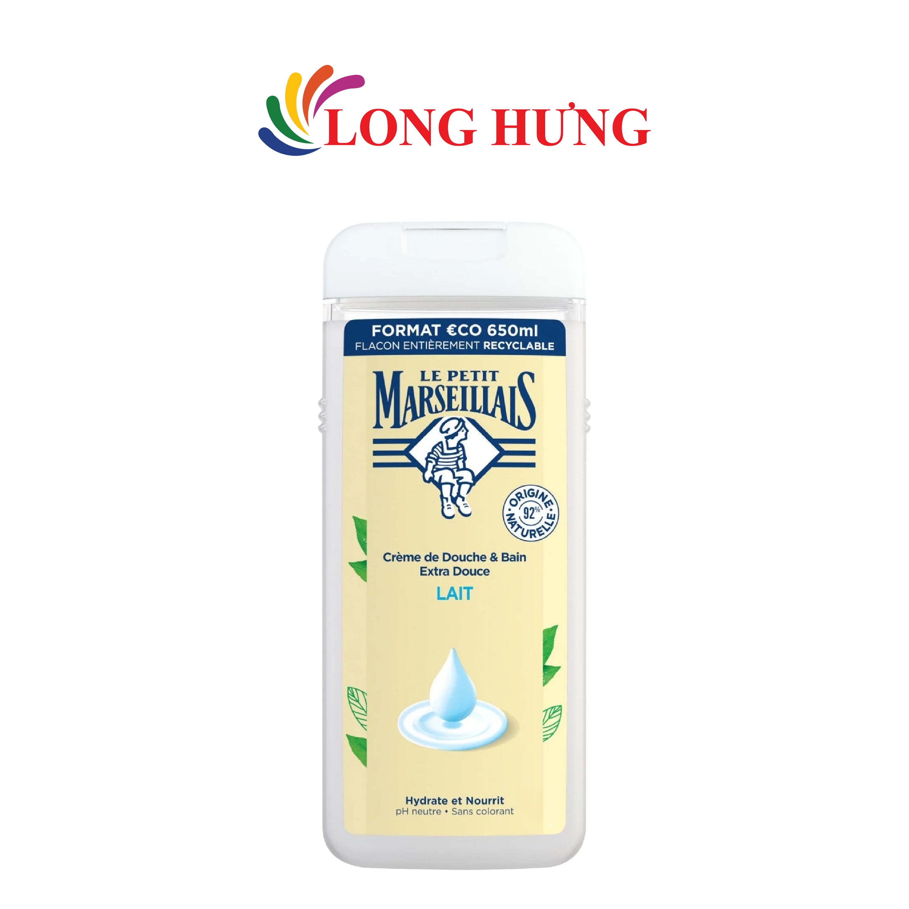 Kem tắm bồn Le Petit Marseillais (650ml) - Hàng chính hãng