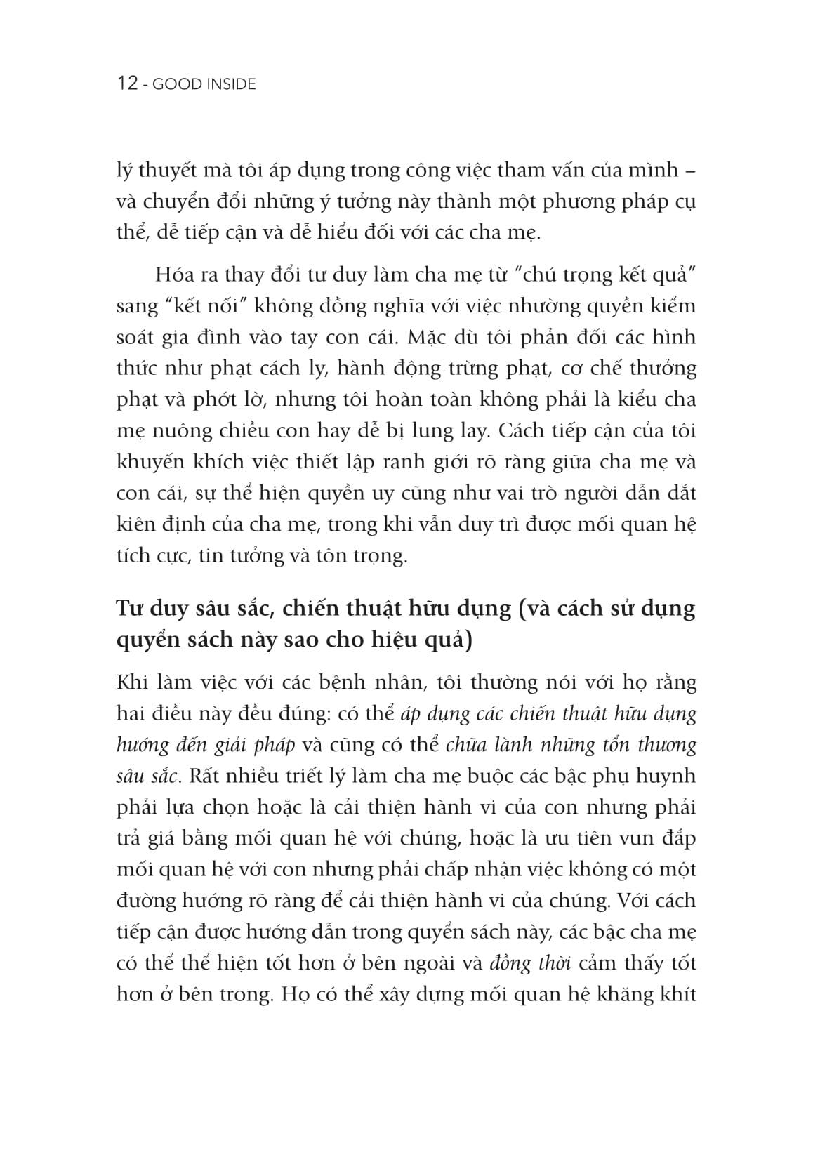 Sách - Good Inside - Con Cái Chúng Ta Đều Tốt