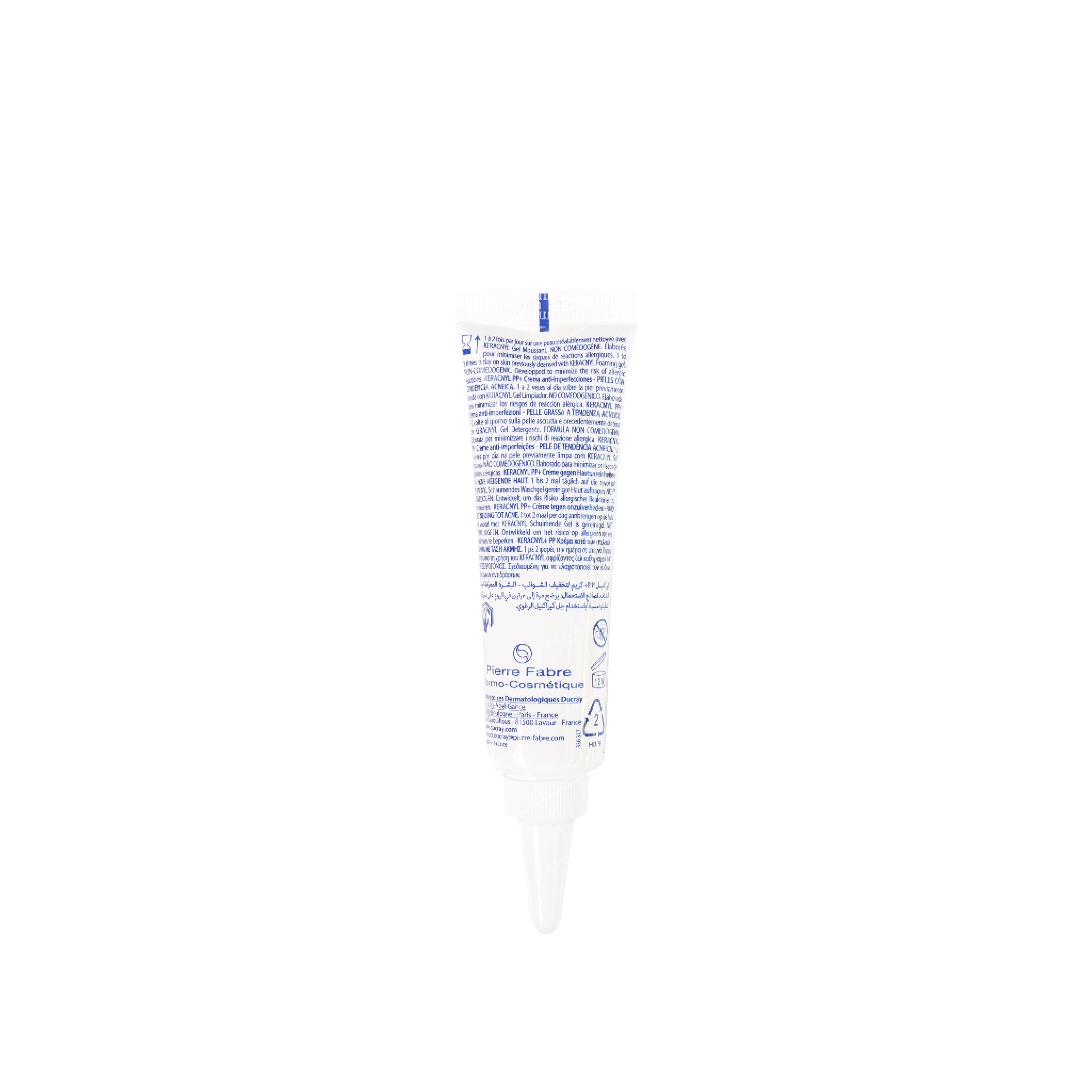 Kem Dưỡng Cân Bằng Dầu Giảm Viêm Mụn Ducray Keracnyl Pp Anti-Blemish Soothing Cream (30ml)