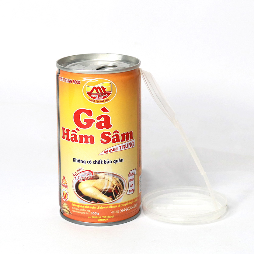 Gà hầm sâm Minh Trung Lốc 3 Lon