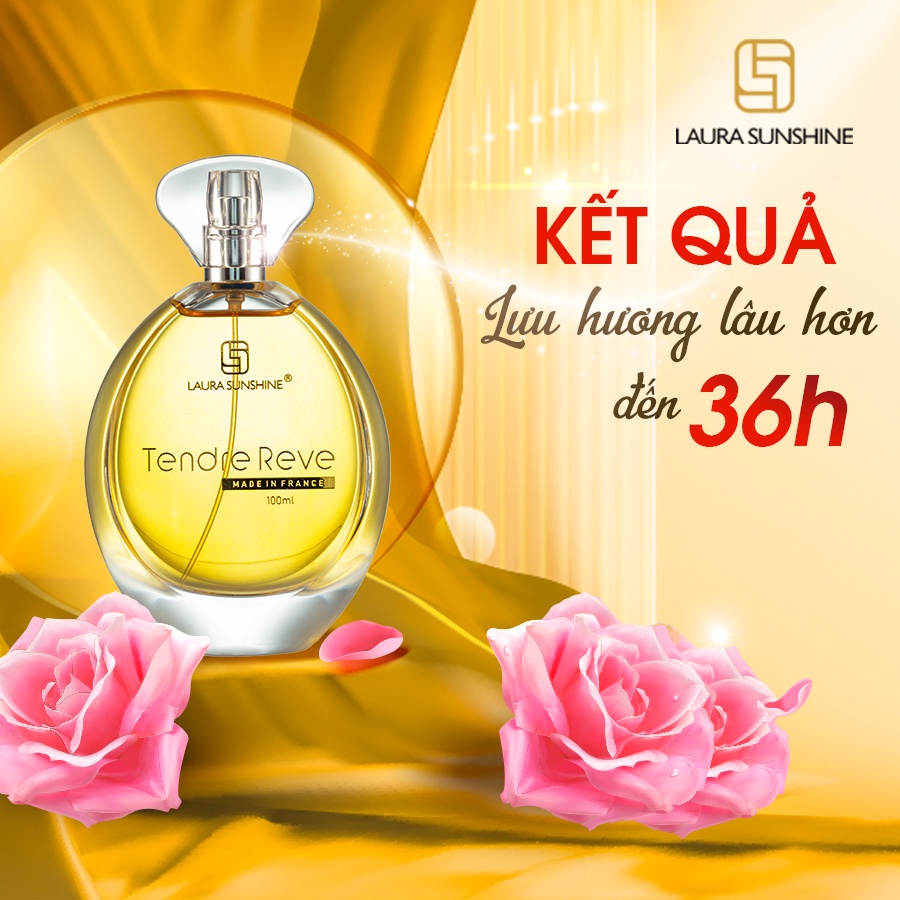 Nước hoa nữ Laura Paris 03 Tendre Reve 100ml - Nước hoa nữ Laura Sunshine Nhật Kim Anh mùi số 3 (100ml)