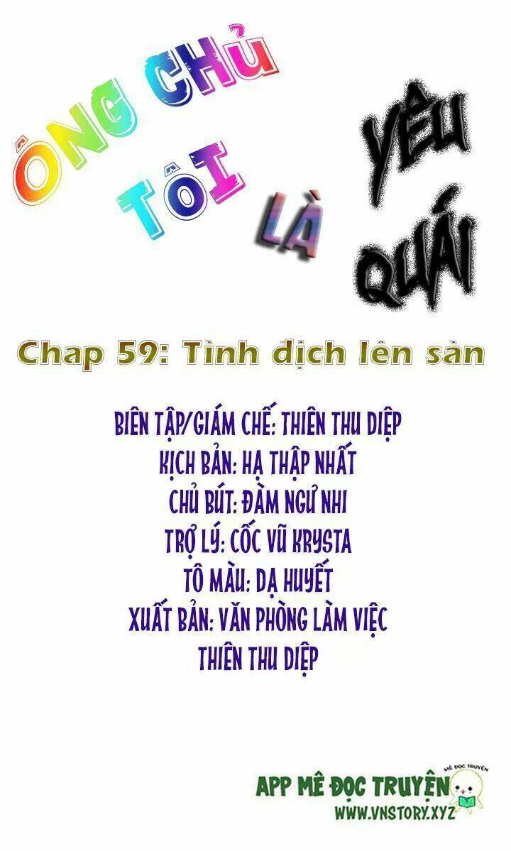 ông chủ của tôi là yêu quái chapter 59 1