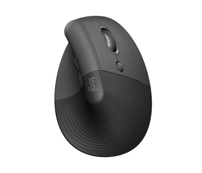 Chuột công thái học không dây Logitech Lift Vertical Ergonomic - Hàng Chính Hãng