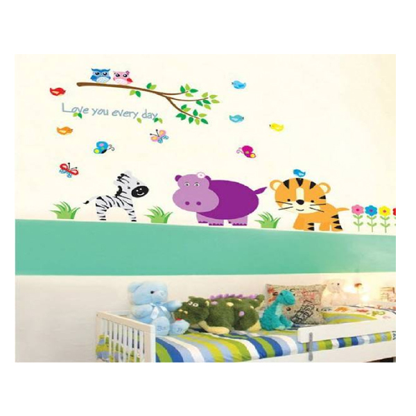 Decal Vườn thú EB16