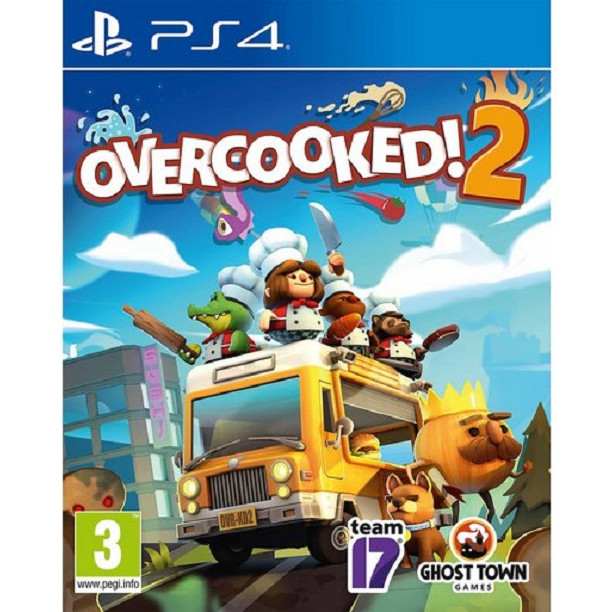 Đĩa Game Ps4: Over Cooked 2 - Hàng Nhập Khẩu