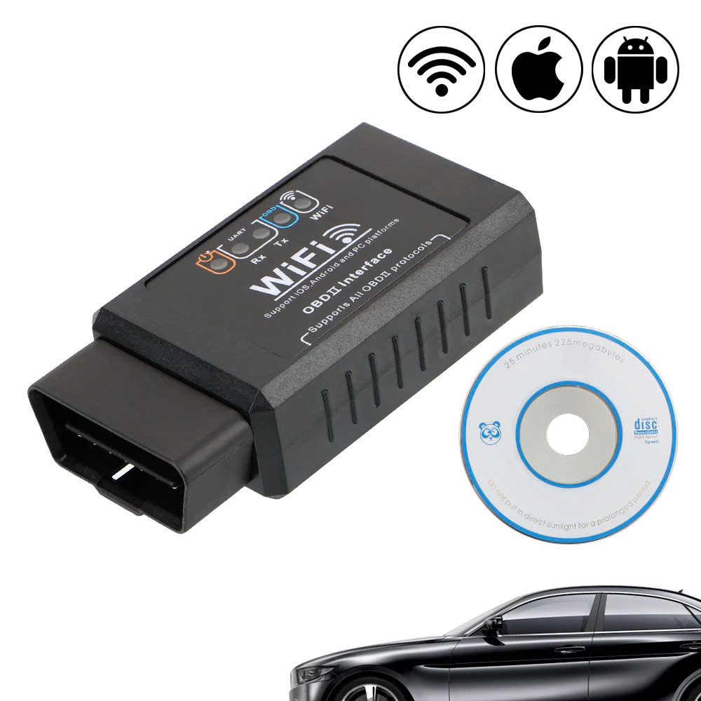 Máy Quét OBD2 Chẩn Đoán Lỗi Ô Tô Qua Điện Thoại – Kết Nối Wifi, Sử Dụng Dễ Dàng Tại Nhà