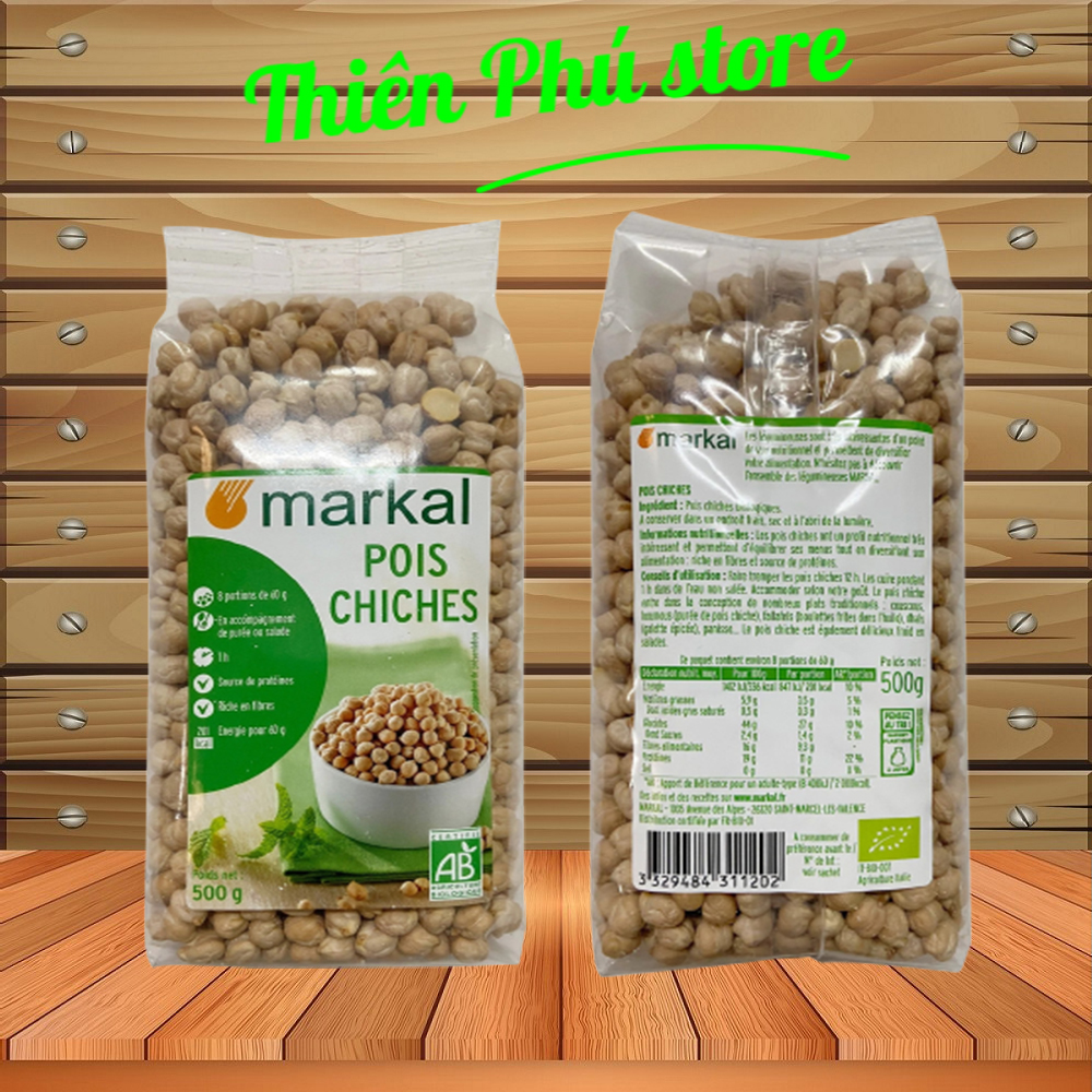 Đậu gà hữu cơ Markal 500g