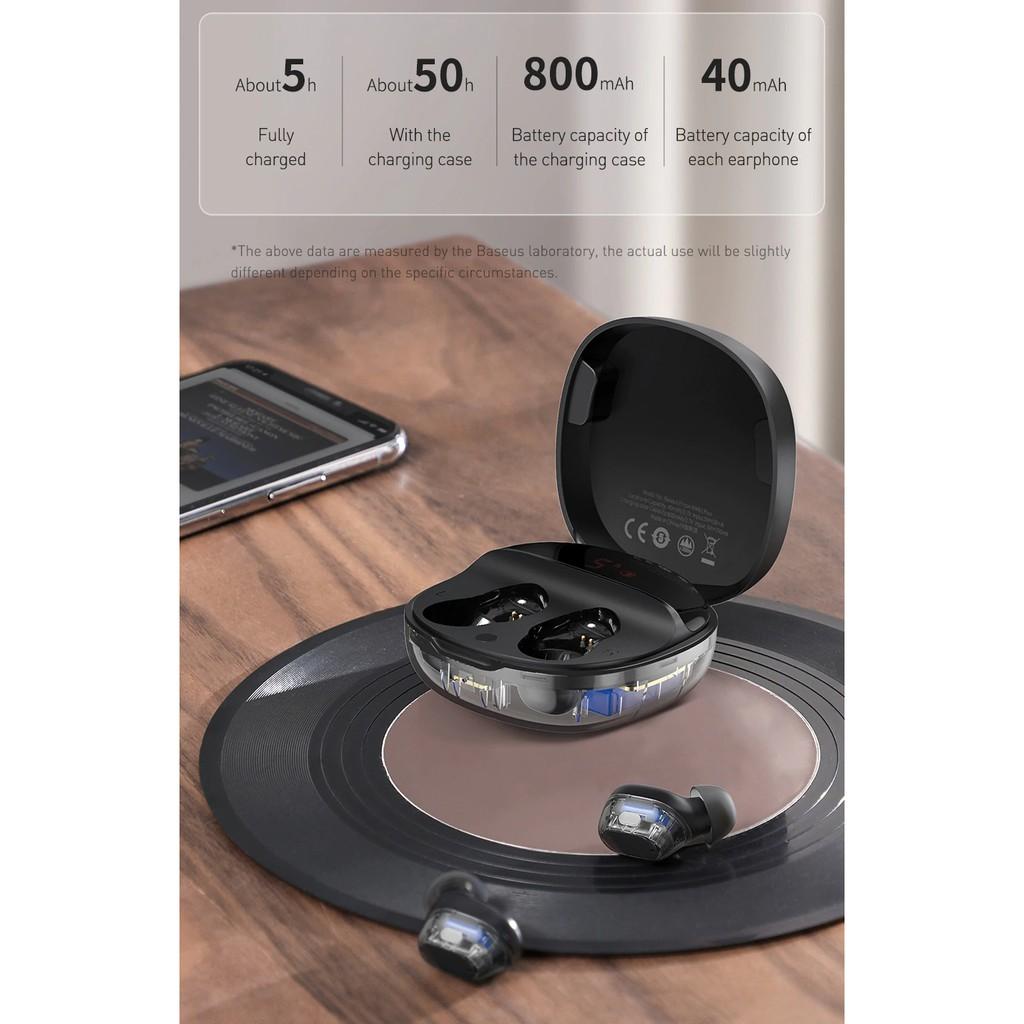 Tai nghe Bluetooth TWS Baseus WM01 Plus Encok 5.0 - Hàng Chính Hãng