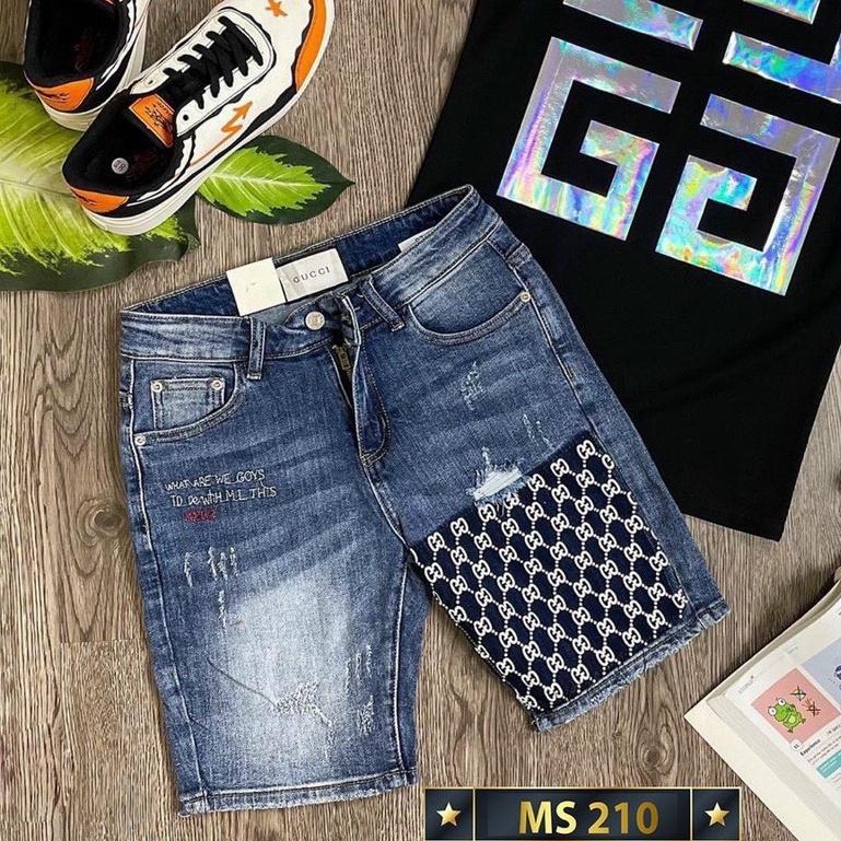 QUẦN SHORT JEAN NAM CO GIÃN MẪU MỚI THỜI TRANG TRẺ MÃ 210