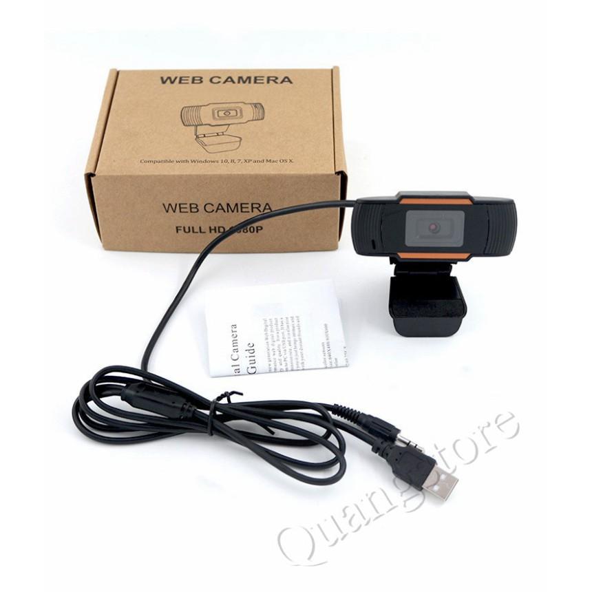 Webcam máy tính chuyên dụng cho Livestream có Mic, Học và Làm việc Online siêu rõ nét HD 720P - Wedcam quay chữ rõ nét