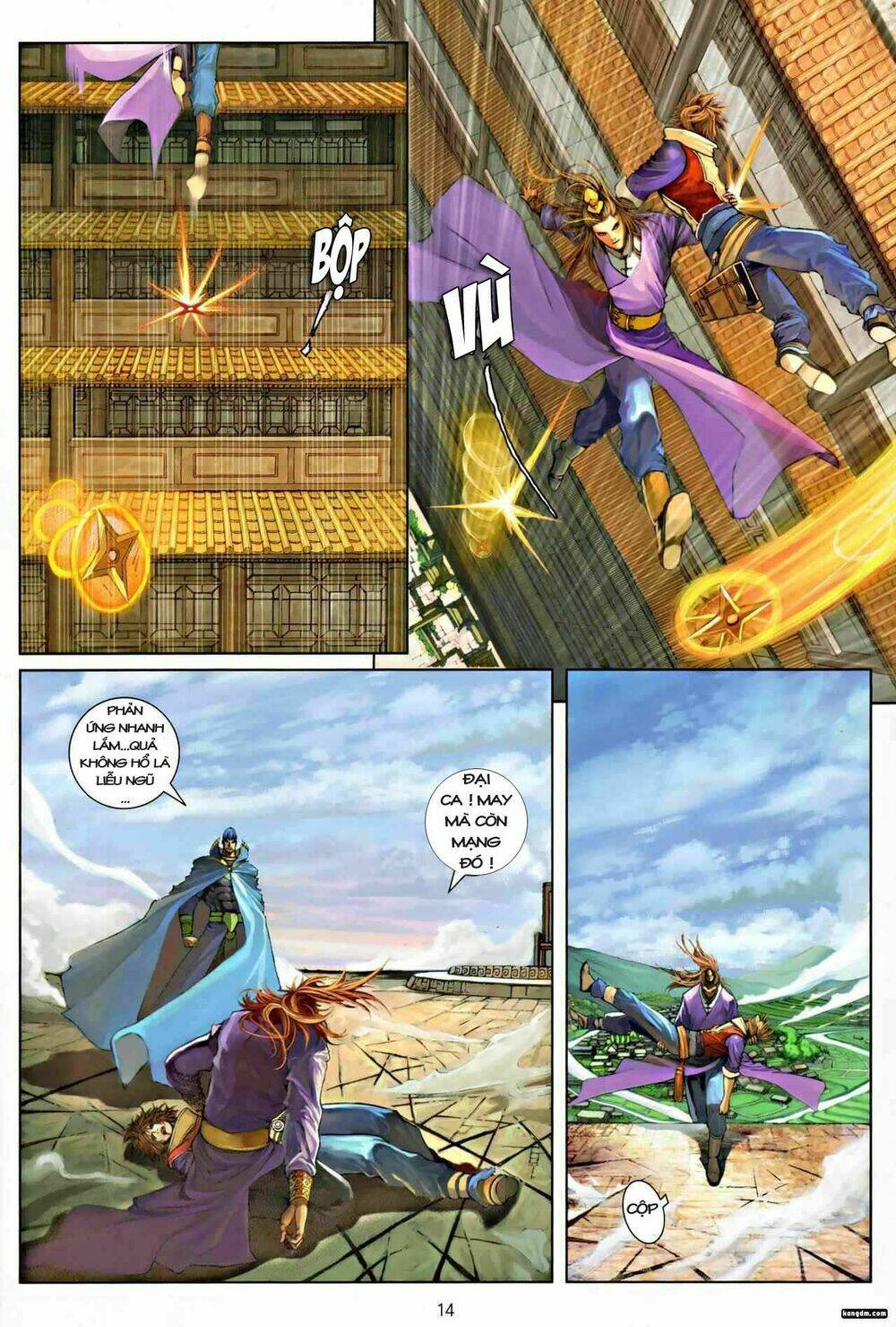 ôn thuỵ an quần hiệp truyện chapter 14 12