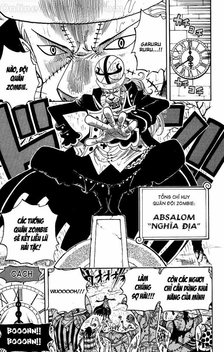 đảo hải tặc - one piece chapter 449 17