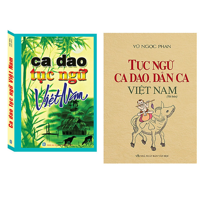Combo Ca Dao Tục Ngữ Việt Nam +Tục Ngữ Ca Dao, Dân Ca Việt Nam