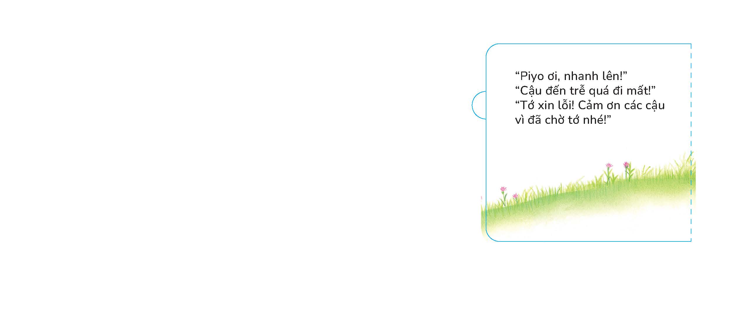 Gà con Piyo nói Lời cảm ơn - Sách tranh Pop-up