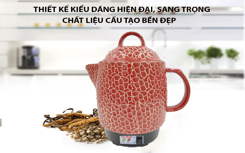 Siêu sắc thuốc Gali 3.3L GL-1821 - Hàng Chính Hãng