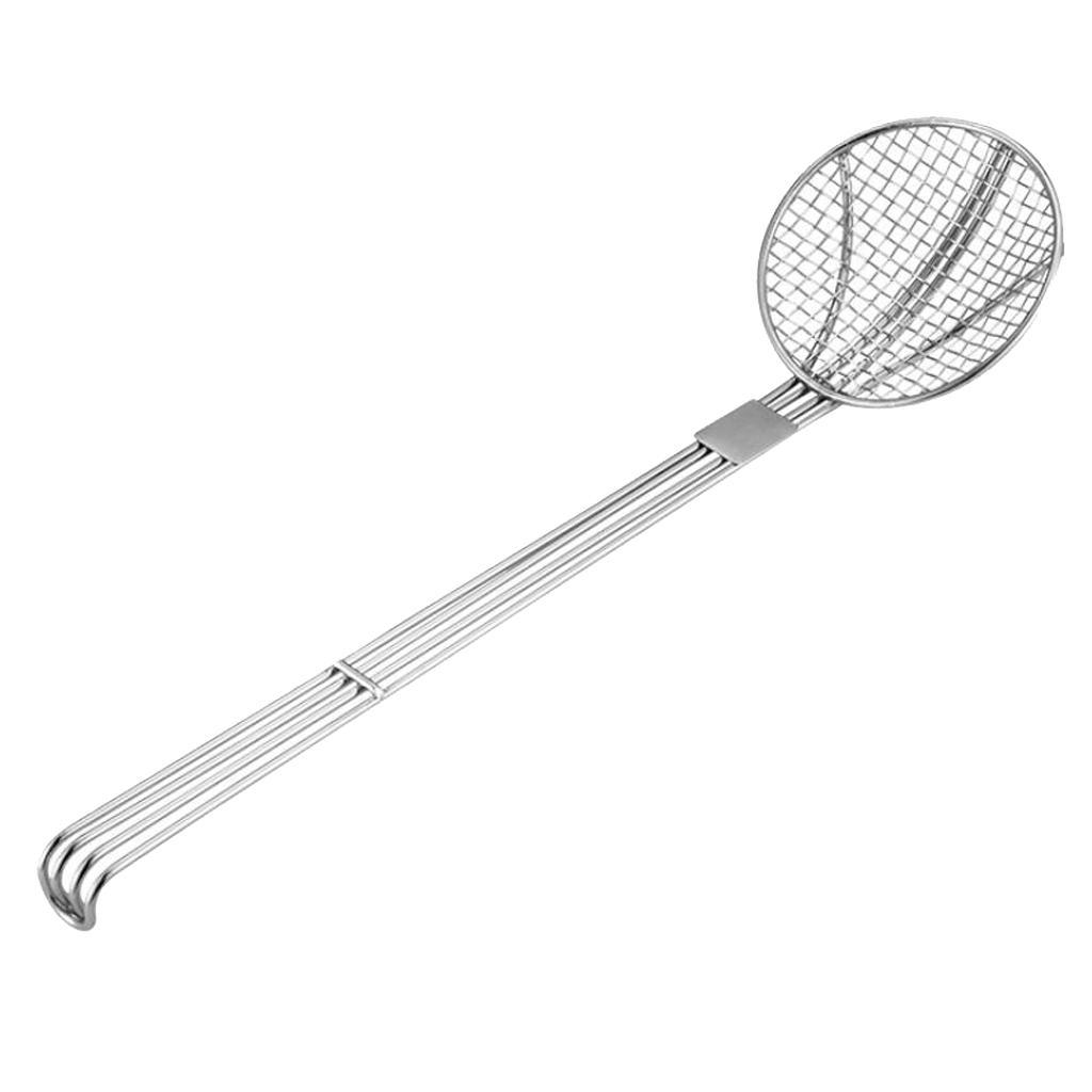 Multi-functional Home Camping Filter Spoon Food Oil-Frying BBQ Mesh Large
