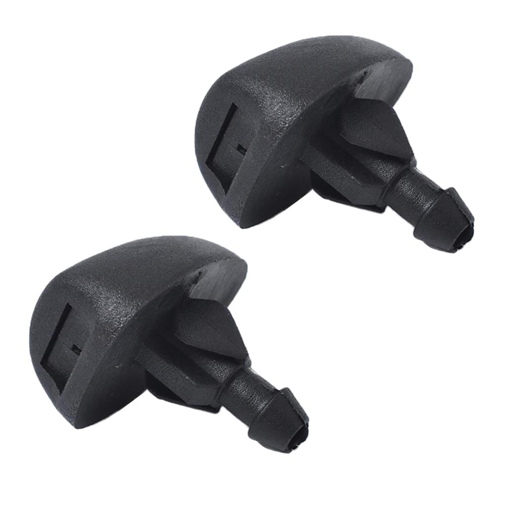2PCS Windshield Wiper Water Spray Jet Washer Nozzles for Citroen Peugeot