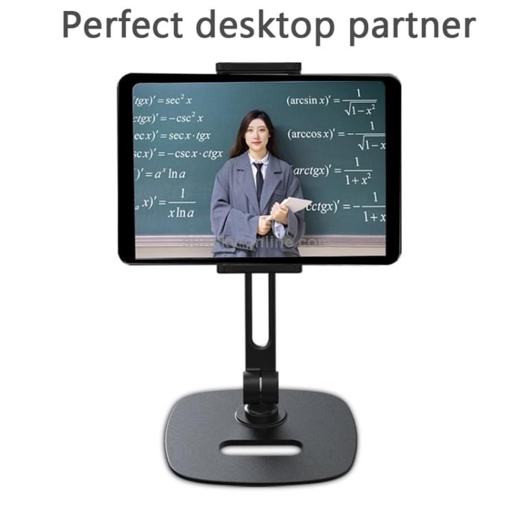 Giá Đỡ WiWu Giraffe Desk Stand ZM302 Dành Cho Ipad Chất Liệu Thép Không Rỉ, Xoay 360 Độ - Hàng Chính Hãng