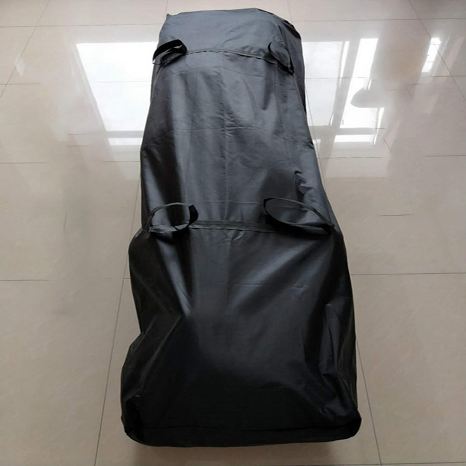 Disposable Body Bag Stretcher Waterproof Portable Black for Hiking Outdoor