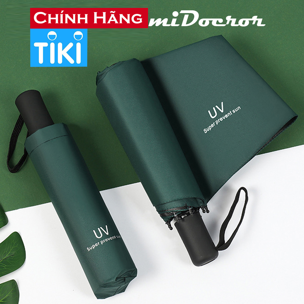 Dù Che Mưa Nắng,Ô Chống Tia UV, Ô Dù 8 Nan Cầm Tay Gấp Gọn Tiện Lợi miDoctor