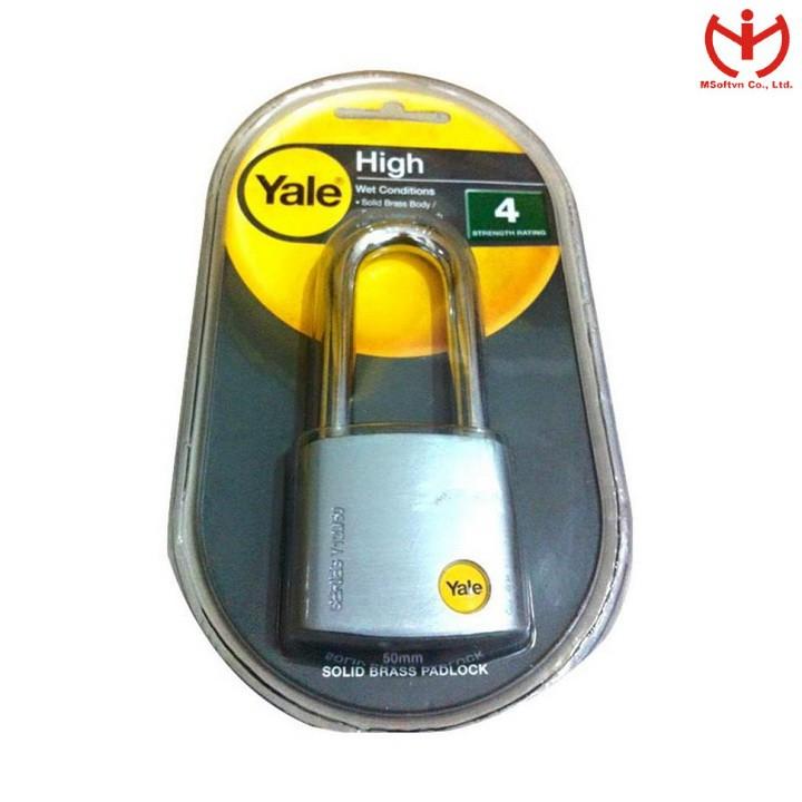 Ổ khóa Yale 5 phân càng dài chìa răng Y120/50/163/1 - MSOFT