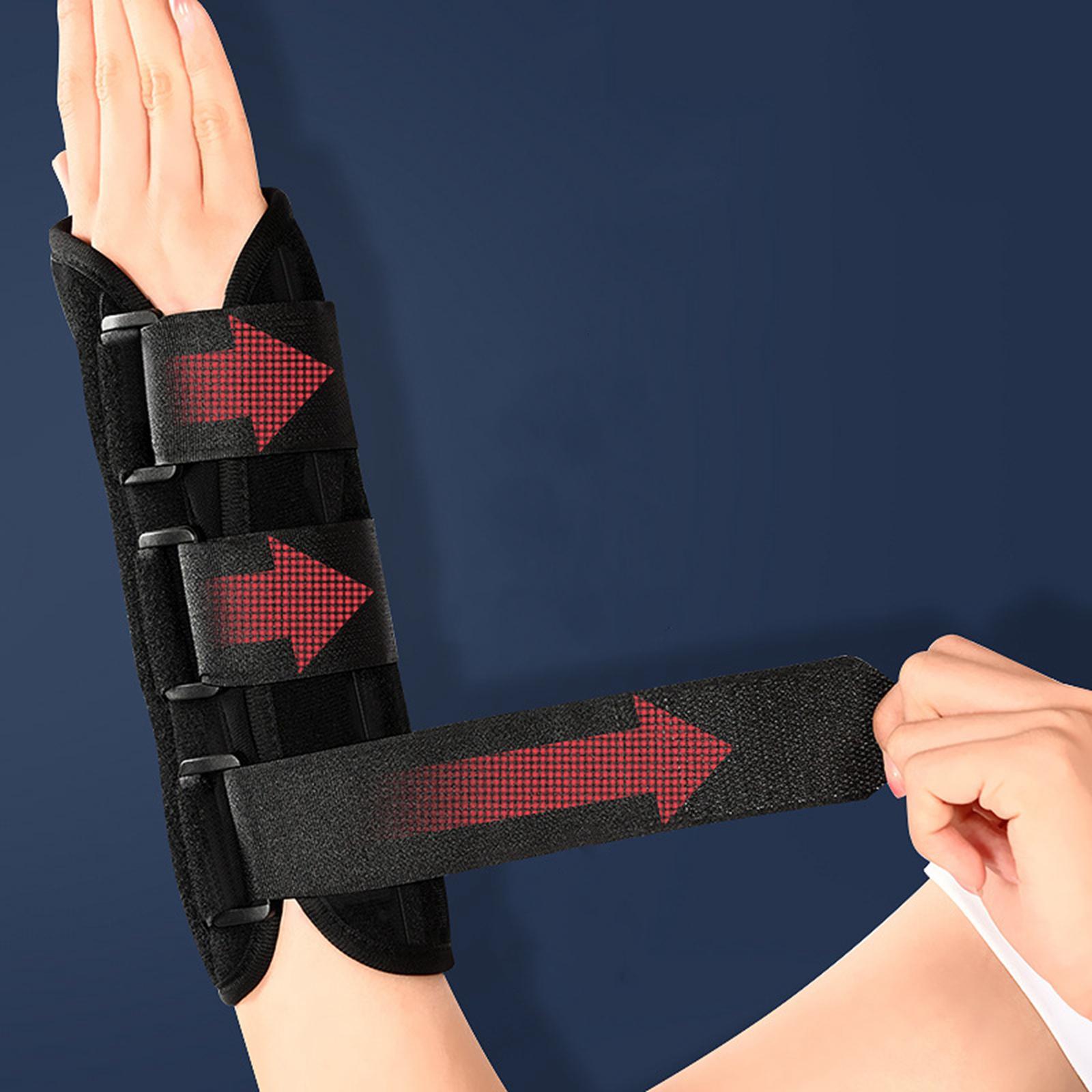 Wrist Carpal Tunnel with 3 Straps Wrist Splint Wrist Support Left