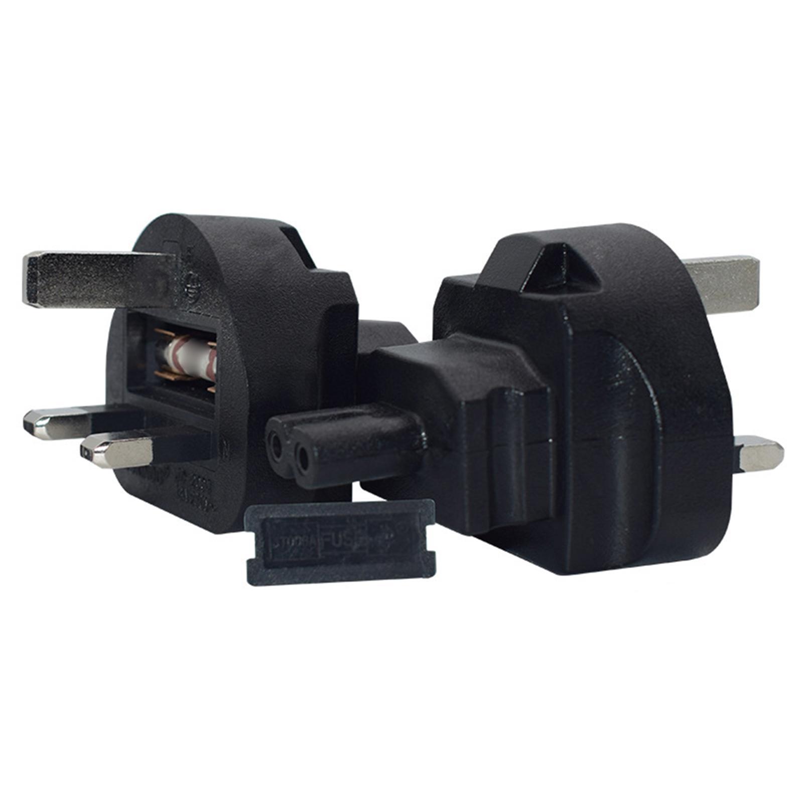 UK to IEC320 C7 Conversion plug Adapter UK Plug Converter for Home Camera