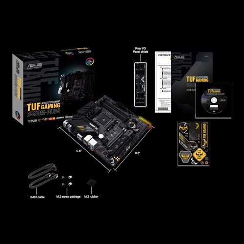 Bo mạch chủ AMD Mainboard ASUS TUF GAMING B550M-PLUS AM4 - Hàng Chính Hãng