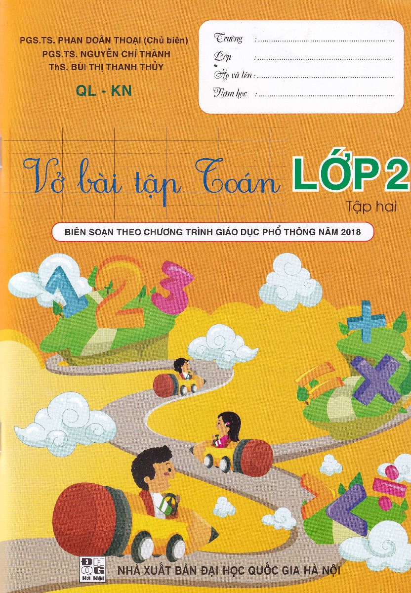Sách - Vở bài tập toán lớp 2 tập 2 - Kết nối