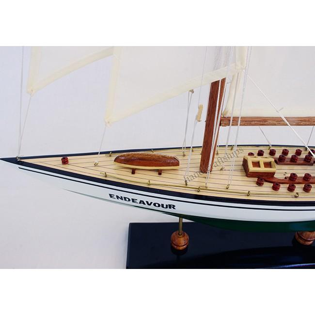Mô hình thuyền gỗ Endeavour 50cm