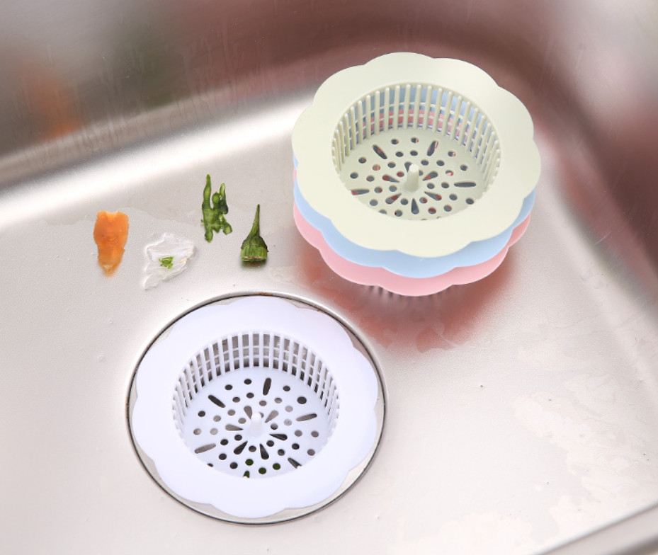LỌC RÁC NHỰA BỒN RỬA HÌNH HOA